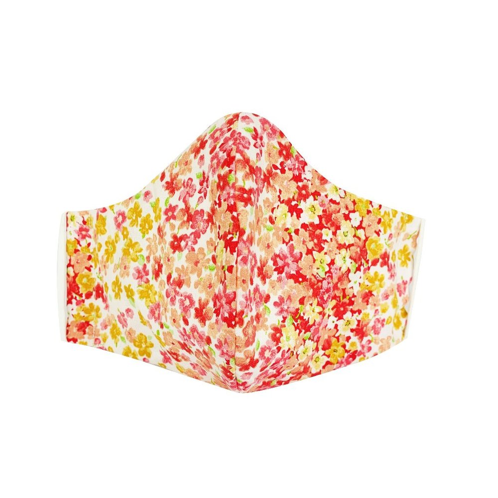 100% Cotton Face Mask with filter pocket